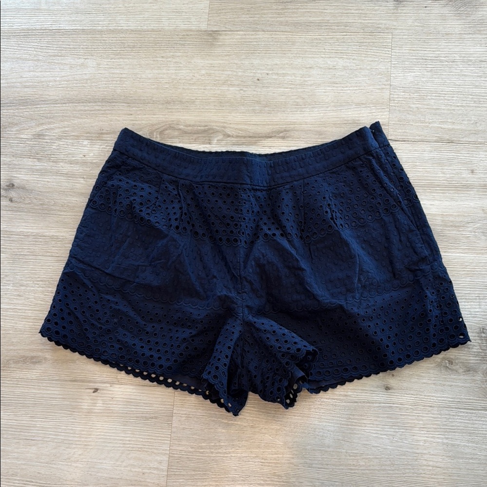 🦋J. Crew Navy Eyelet Shorts🦋